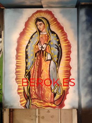 Graffiti Virgen De Guadalupe 300x100000